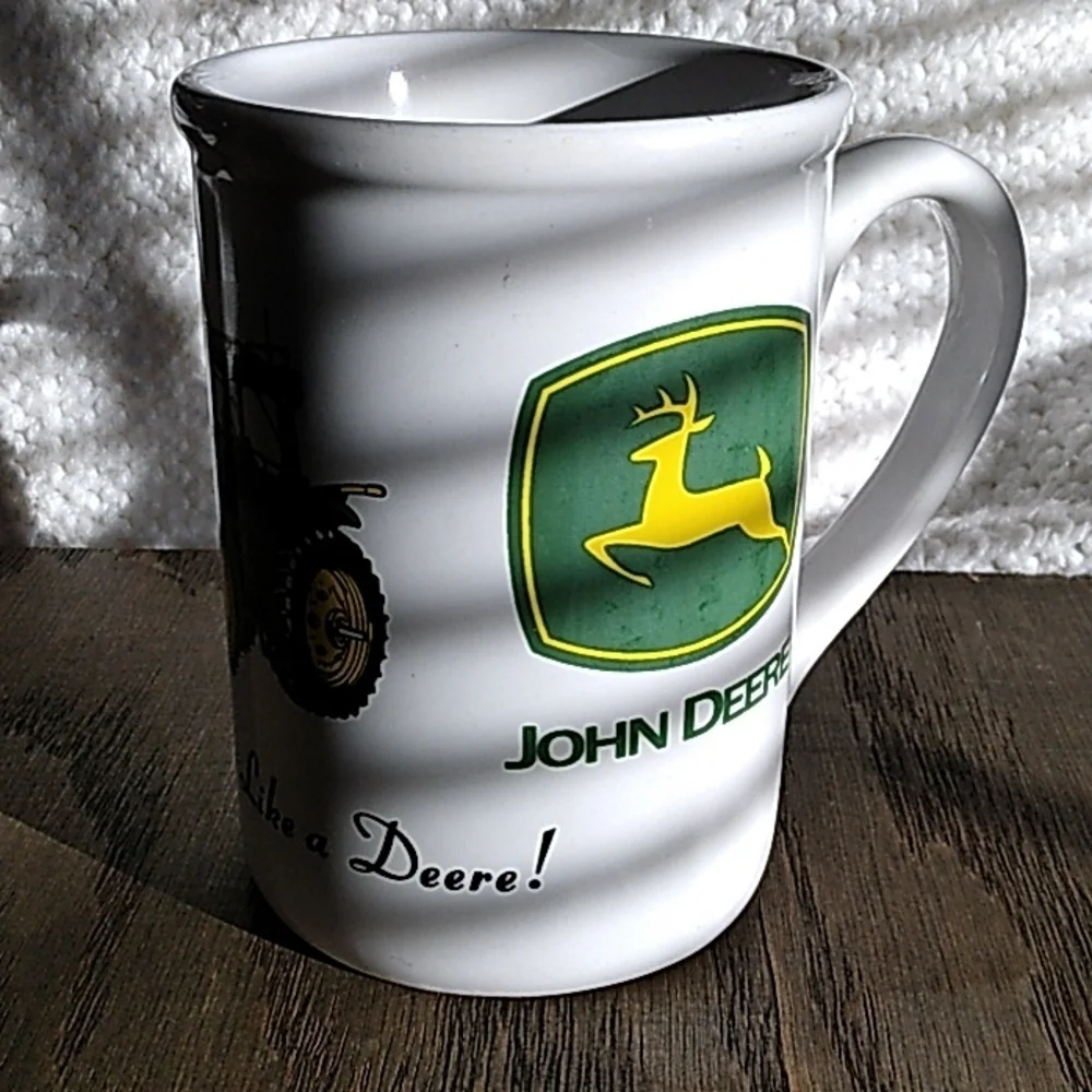 John Deere coffee mug
